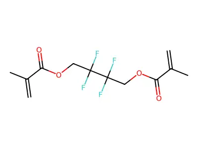 [2,2,3,3-Tetrafluoro-4-(2-methylprop-2-enoyloxy)butyl] 2-methylprop-2-enoate structure