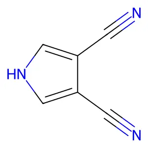 1H-Pyrrole-3,4-dicarbonitrile structure