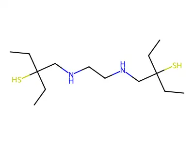 Tetraethyl-bis(aminoethanethiol) structure