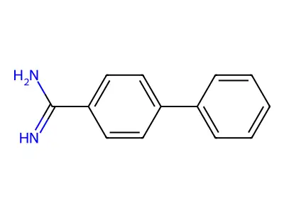 [1,1'-Biphenyl]-4-carboximidamide structure