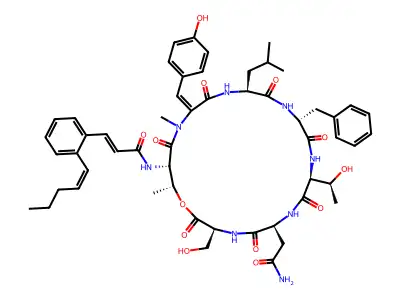 Chemical Compound (C54H68N8O13) structure