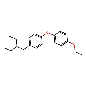 1-Ethoxy-4-[4-(2-ethylbutyl)phenoxy]benzene structure