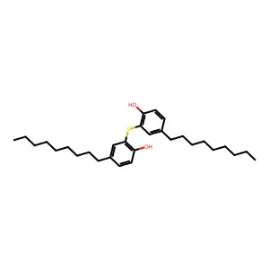 2,2'-Thiobis[4-nonylphenol] structure