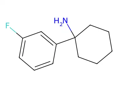 1-(3-Fluorophenyl)cyclohexylamine structure