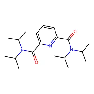 2,6-Pyridinedicarboxamide, N,N,N',N'-tetrakis(1-methylethyl)- structure