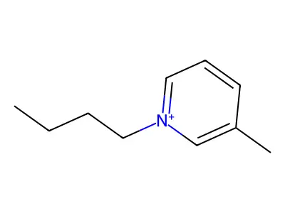 1-Butyl-3-methylpyridinium structure