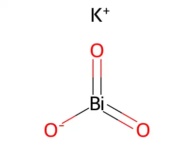 铋酸钾 structure