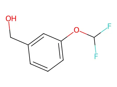 [3-(Difluoromethoxy)phenyl]methanol structure