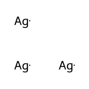 Silver trimer structure
