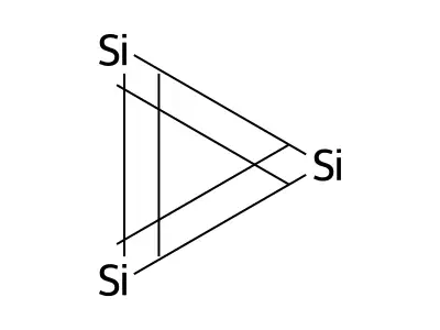 环丙硅烷 structure