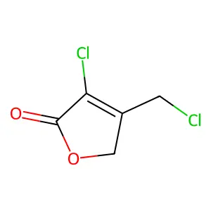 2(5H)-Furanone, 3-chloro-4-(chloromethyl)- structure