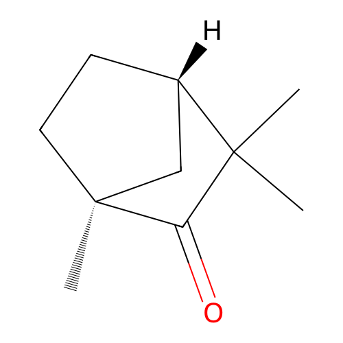 (L)-Fenchone structure
