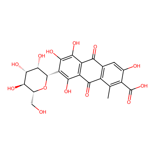 胭脂红酸 structure