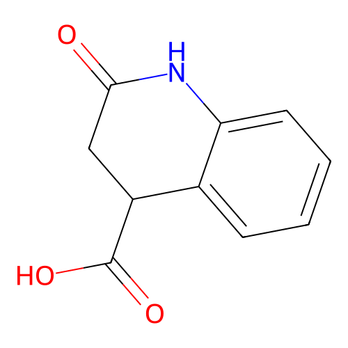 2-Oxo-1,2,3,4-tetrahydroquinoline-4-carboxylic acid structure