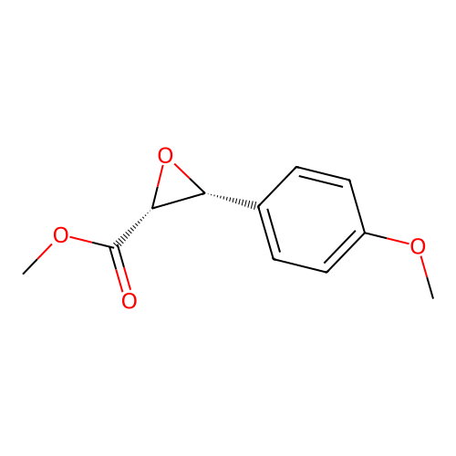 Methyl (2R,3S)-2,3-epoxy-3-(4-methoxyphenyl)propionate structure