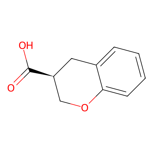 (S)-Chroman-3-carboxylic acid structure
