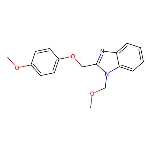 1-(Methoxymethyl)-2-[(4-methoxyphenoxy)methyl]-1h-benzimidazole structure