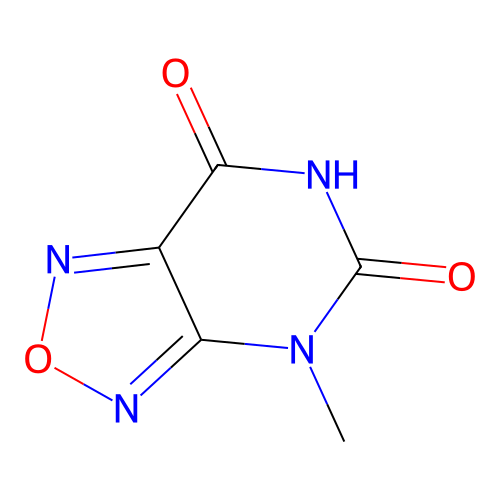 4-Methyl-[1,2,5]oxadiazolo[3,4-d]pyrimidine-5,7-dione structure