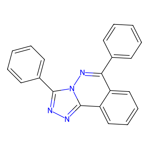 3,6-Diphenyl-[1,2,4]triazolo[3,4-a]phthalazine structure