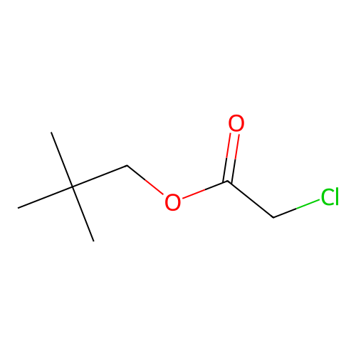 Chloro-acetic acid neopentyl ester structure