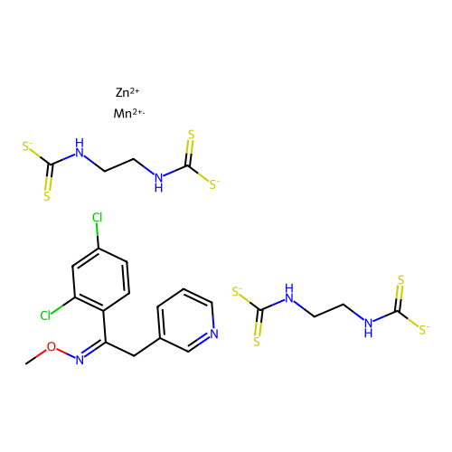 Pyrifenox-maneb-zineb mixture structure