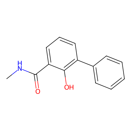 N-甲基-3-苯基水杨酰胺 structure