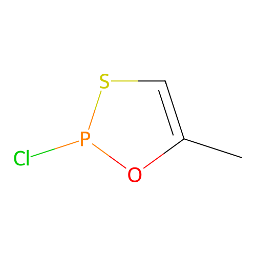 2-Chloro-5-methyl-1,3,2-oxathiaphosphole structure