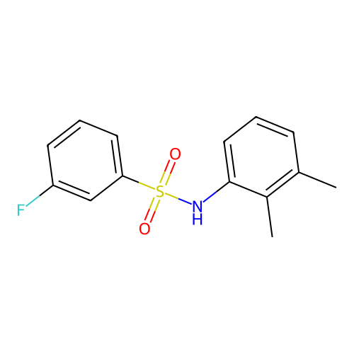N-(2,3-dimethylphenyl)-3-fluorobenzenesulfonamide structure