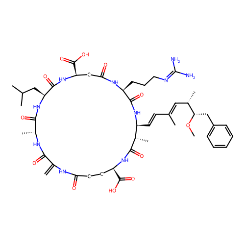 3,7-Didesmethylmicrocystin LR structure