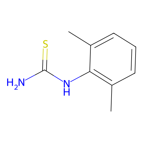 1-(2,6-Xylyl)thiourea structure