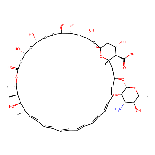 两性霉素B structure
