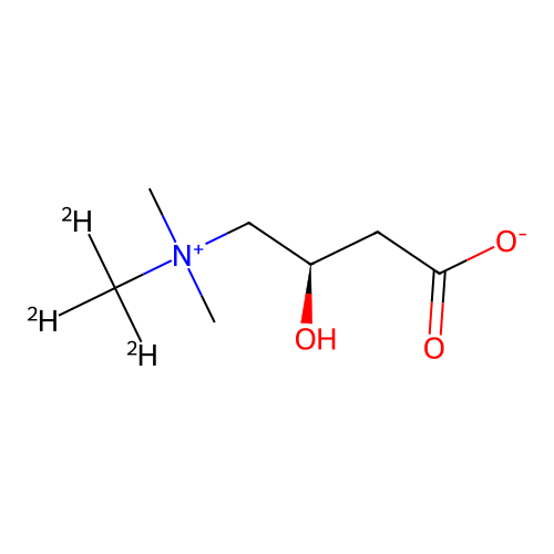 Carnitine-d3 structure
