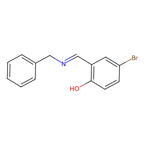 6-[(Benzylamino)methylidene]-4-bromocyclohexa-2,4-dien-1-one structure