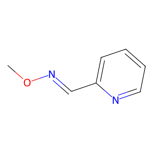 pyridine-2-carbaldehyde O-methyloxime structure