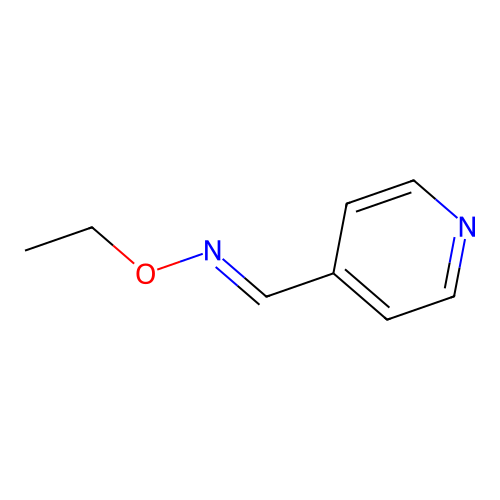 (E)-N-Ethoxy-1-pyridin-4-ylmethanimine structure