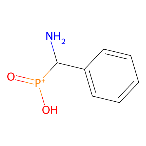 Phosphinic acid, (aminophenylmethyl)- structure
