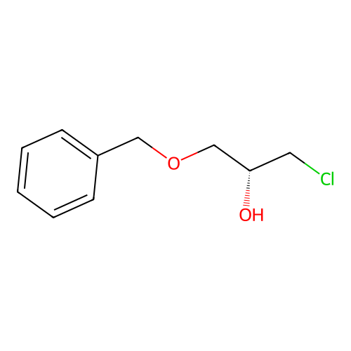 (2R)-1-chloro-3-phenylmethoxypropan-2-ol structure