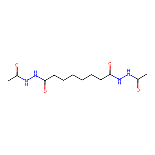 辛二酸双(2-乙酰肼) structure