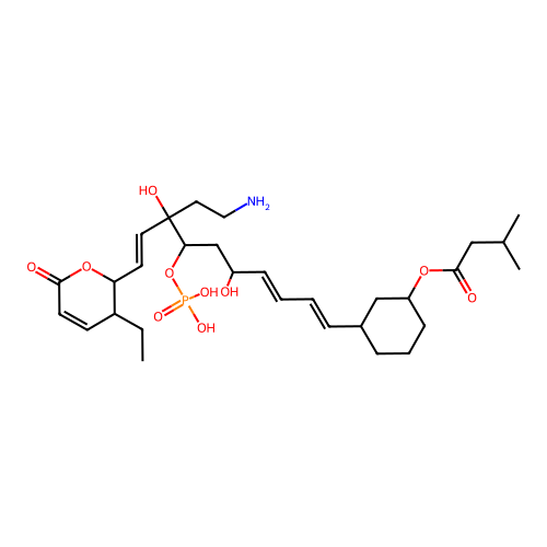Phoslactomycin C structure