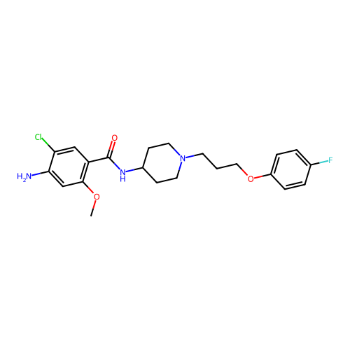 Cisapride Demethoxy structure