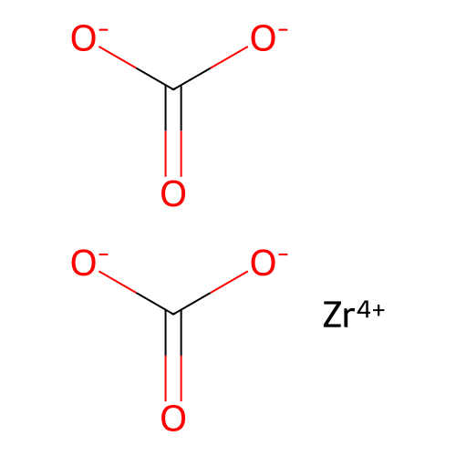 碳酸锆 structure