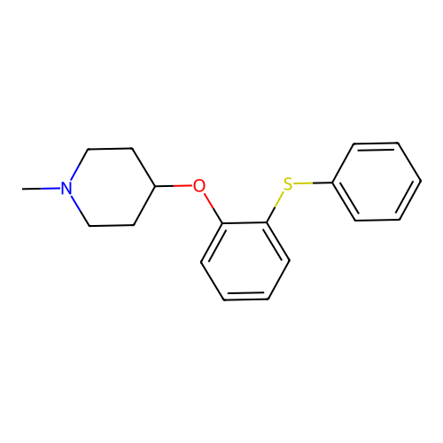1-Methyl-4-(2-phenylsulfanylphenoxy)piperidine structure