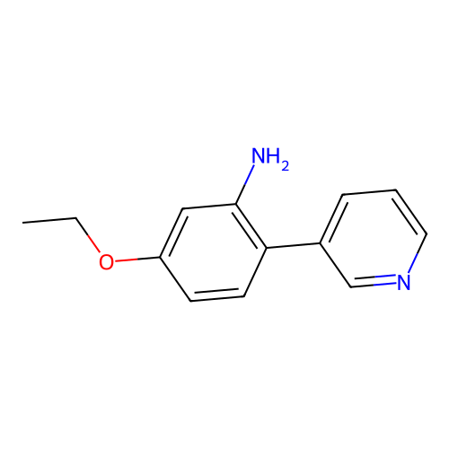 5-Ethoxy-2-(3-pyridinyl)benzenamine structure