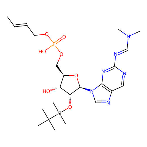 2'-Tbdms-dmfg structure