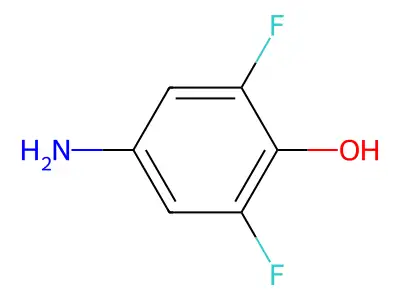 4-Amino-2,6-difluorophenol structure