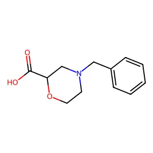 (R)-4-Benzylmorpholine-2-carboxylic acid structure