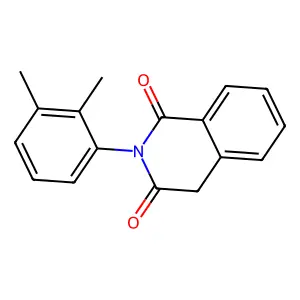 1,3(2H,4H)-Isoquinolinedione, 2-(2,3-dimethylphenyl)- structure