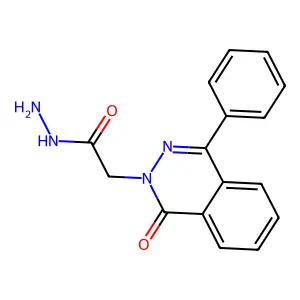 2-(1-Oxo-4-phenyl-2(1H)-phthalazinyl)acetohydrazide structure