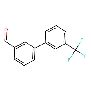 3'-(Trifluoromethyl)-[1,1'-biphenyl]-3-carbaldehyde structure