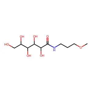 N-(3-甲氧基丙基)-D-葡萄糖酰胺 structure